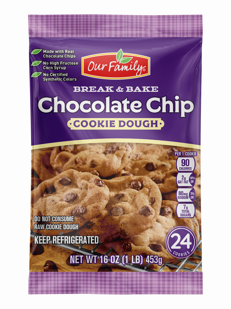 Our Family Break & Bake chocolate chip cookie dough Full-Size Picture